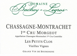 2020 Chassagne-Montrachet 1er Cru Blanc, Morgeot, Les Petits Clos, Domaine Bachey-Legros
